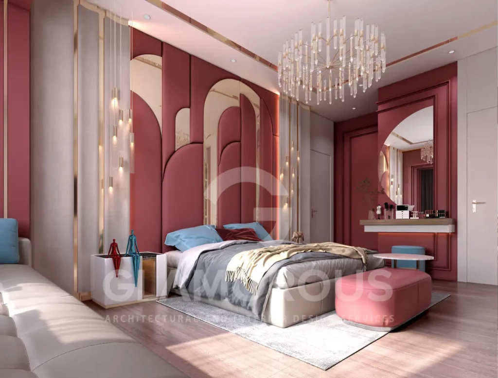تصميم لغرفة نوم تركية للمتزوجين