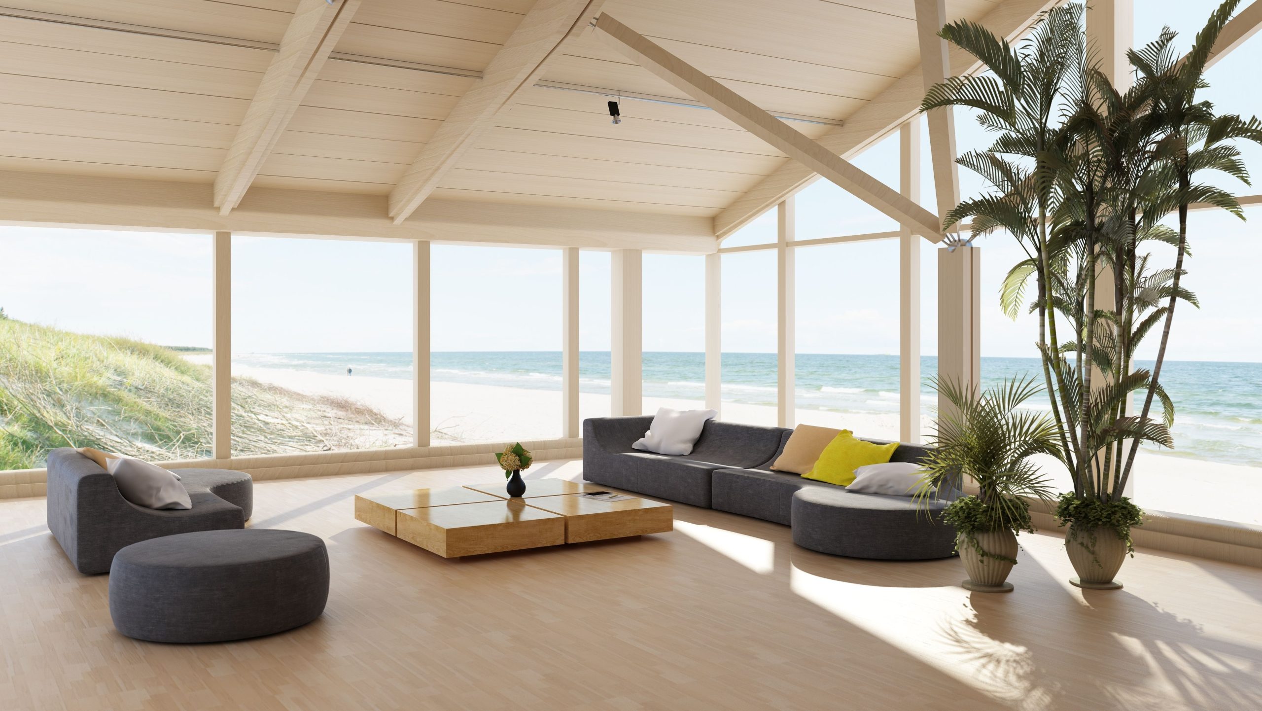 Beach villa design