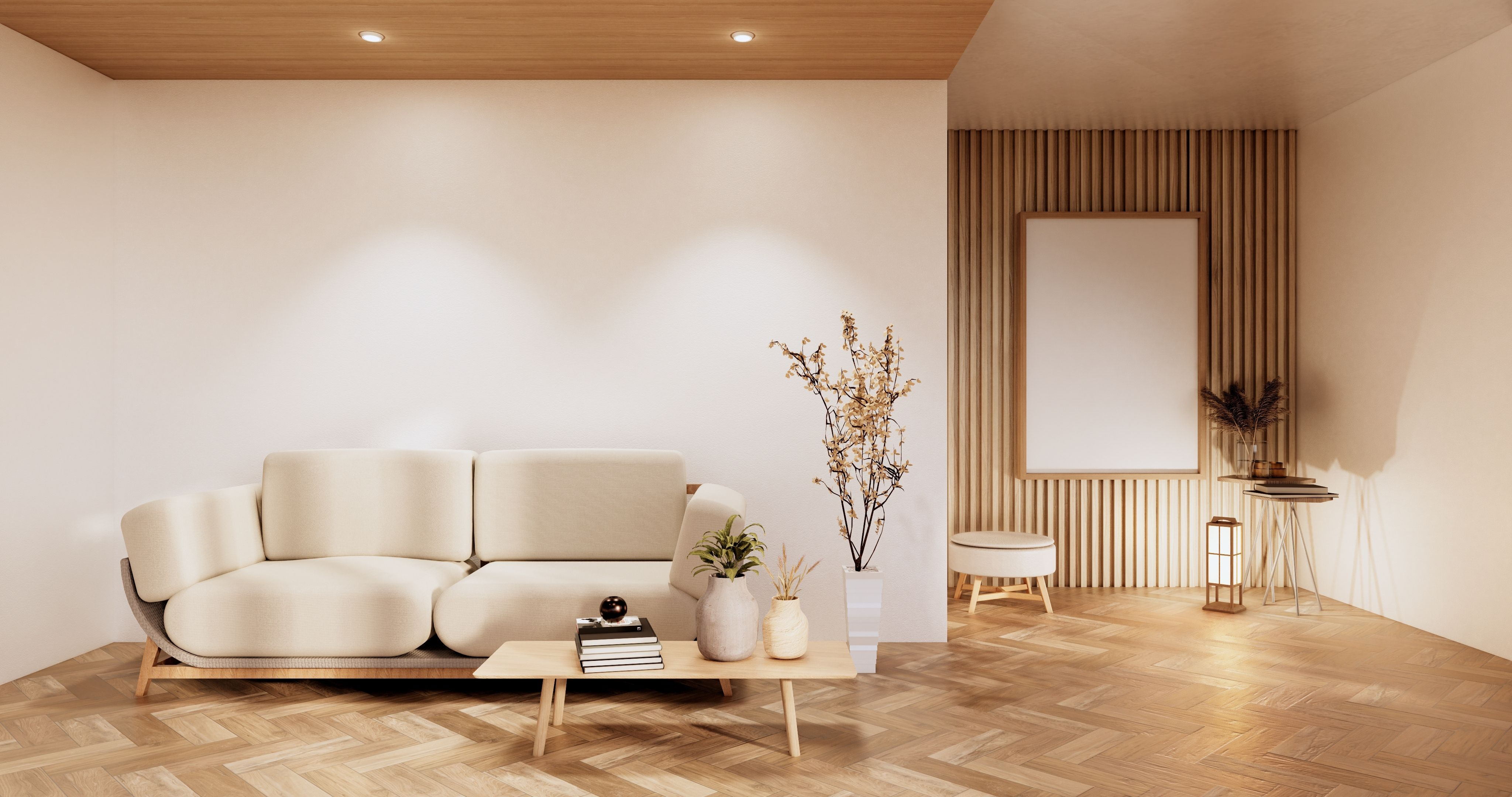 Minimalist villa design interior
