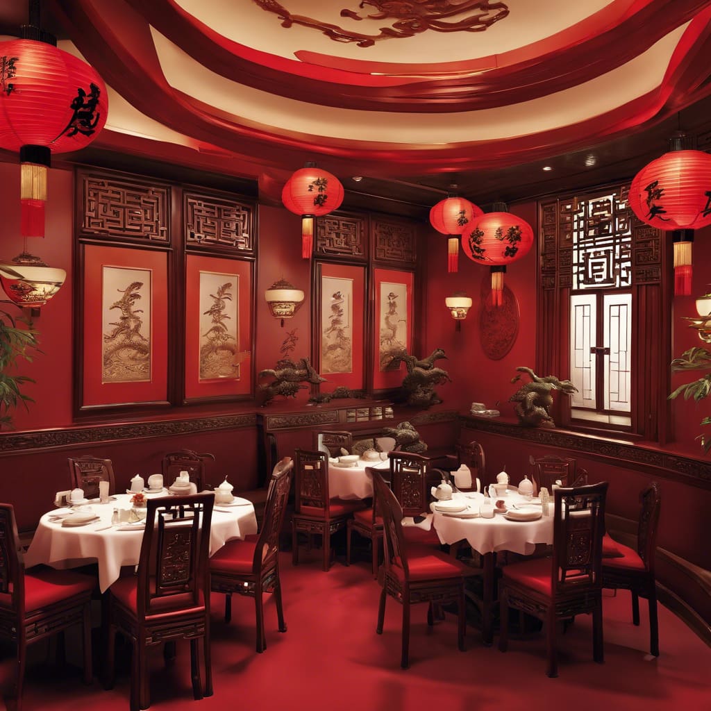 Chinese restaurant furniture
