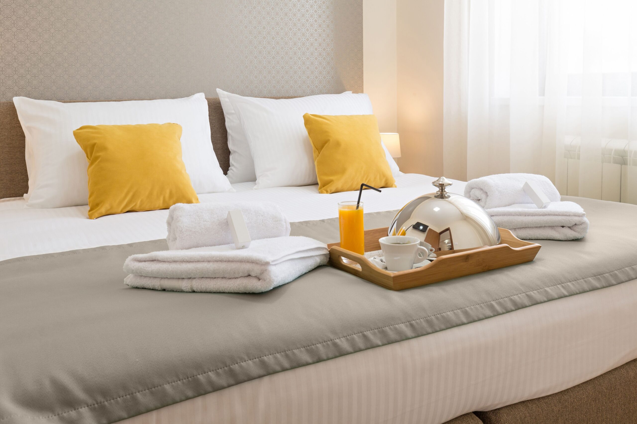 Hotel bed frame design