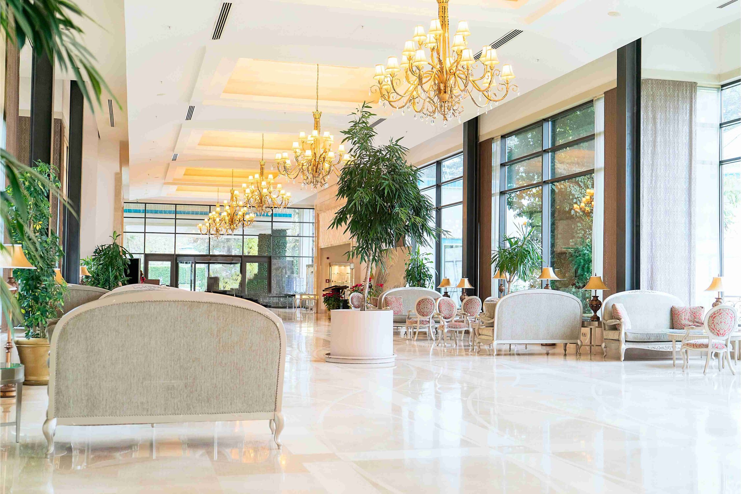 5 Star hotel lobby interior design