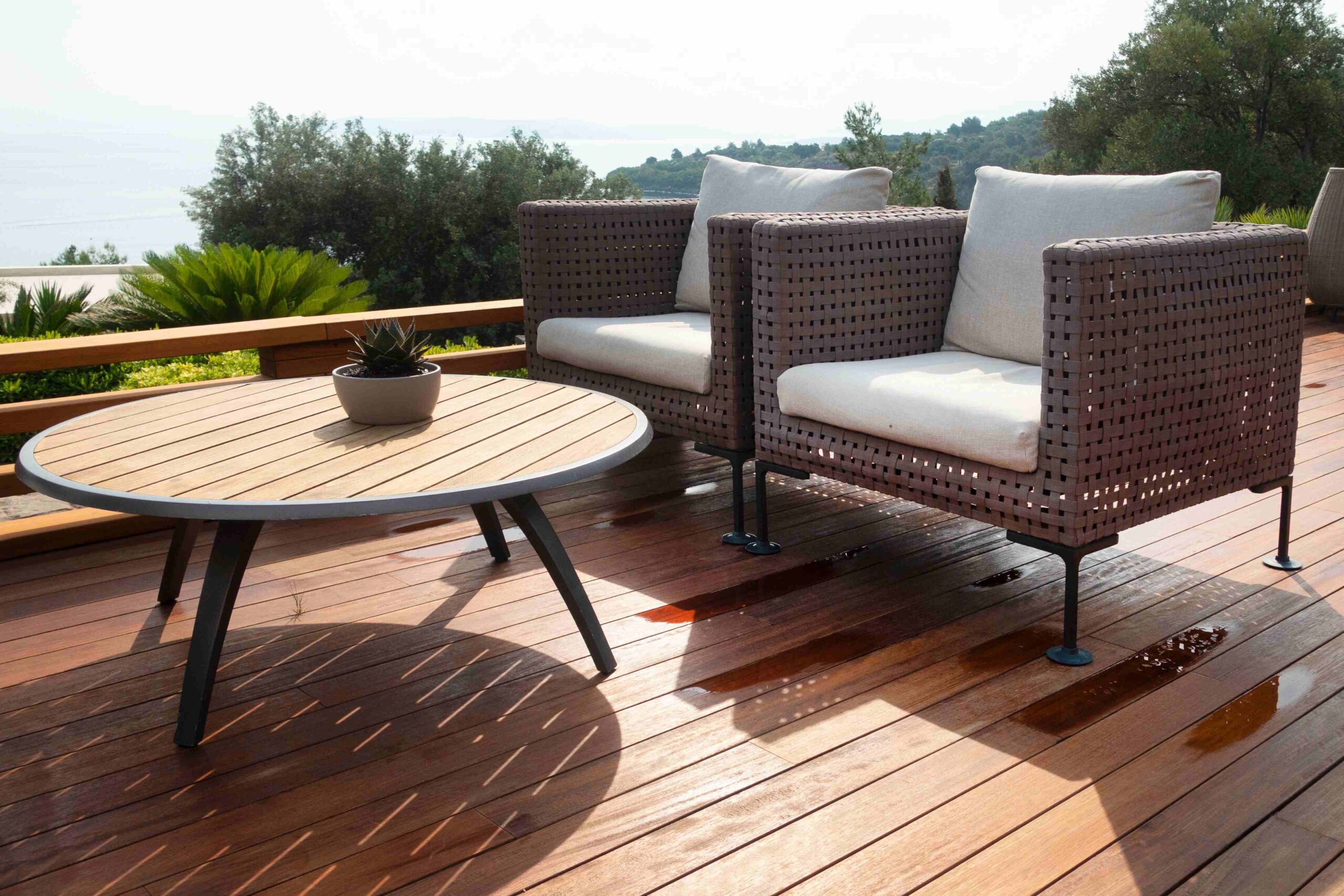 Commercial-grade outdoor furniture