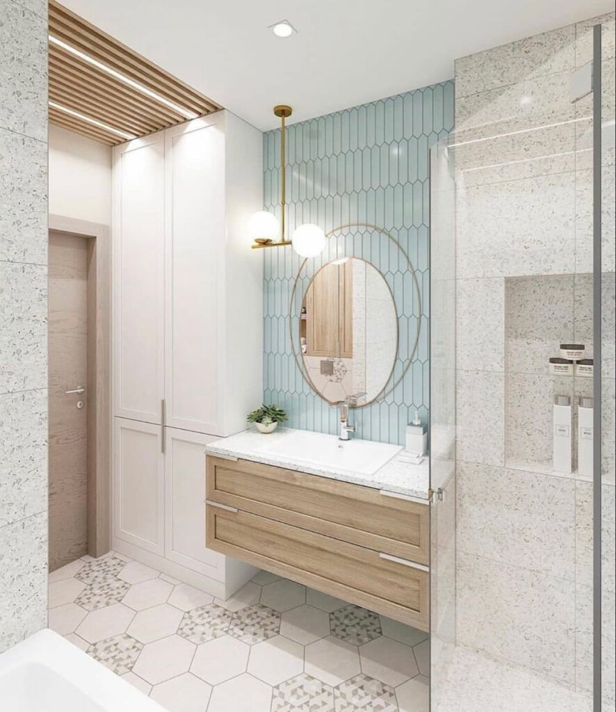  Coastal Style hotel bathroom design