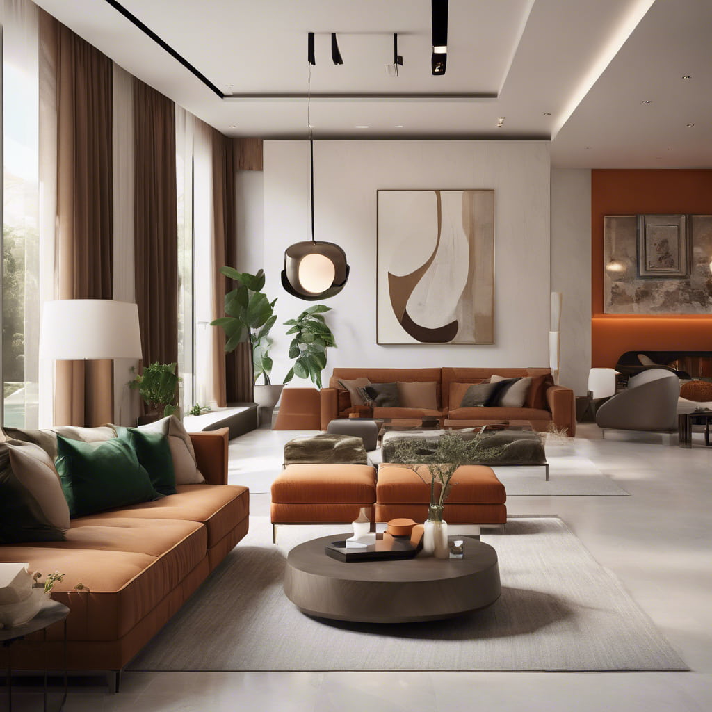 Villa interior design trends in 2024 year in Dubai
