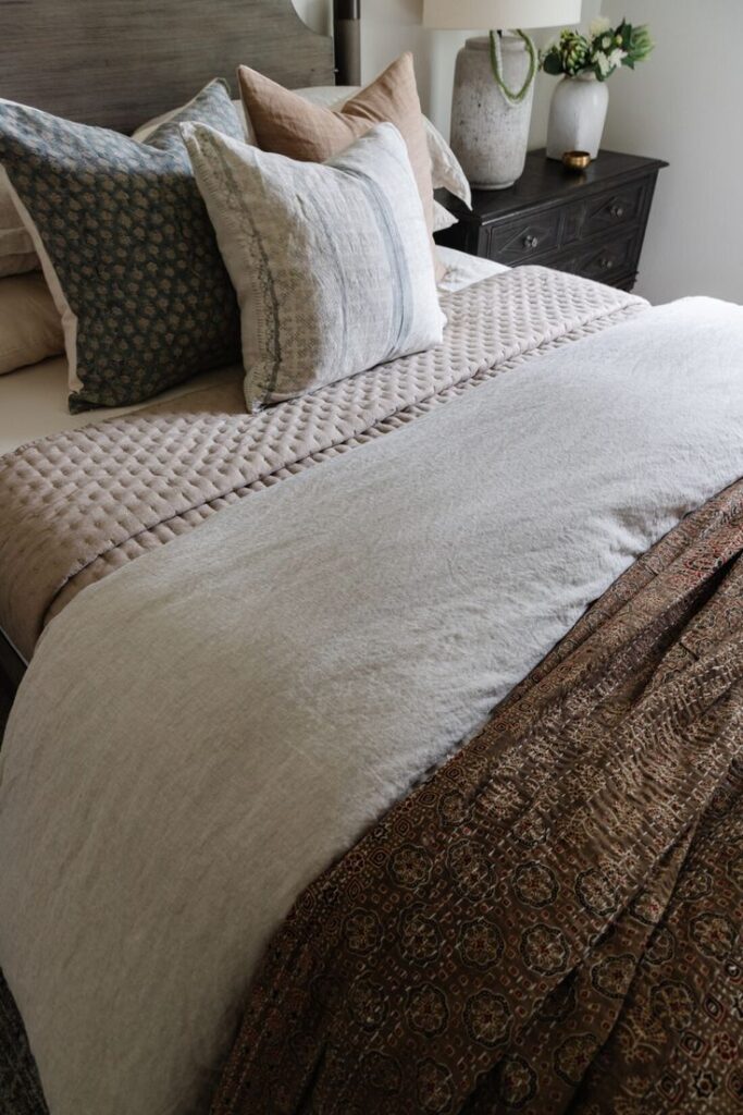   Bedding Fabric in Interior Design