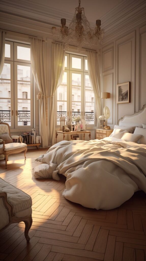  french interior design bedroom