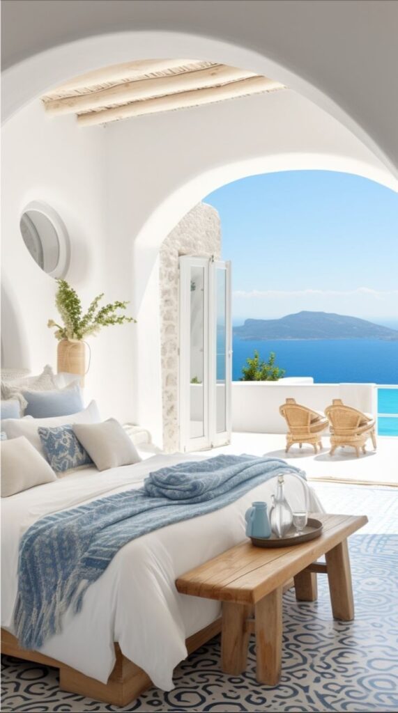 greek villa furniture ideas