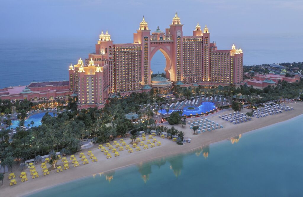 Resort hotel landscape design