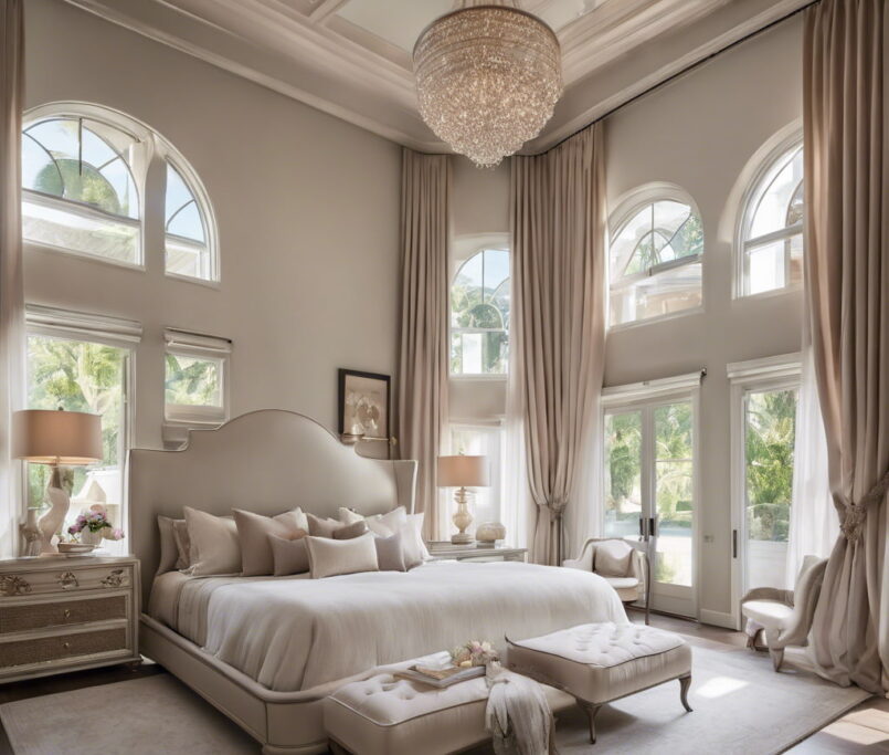 villa bedroom design