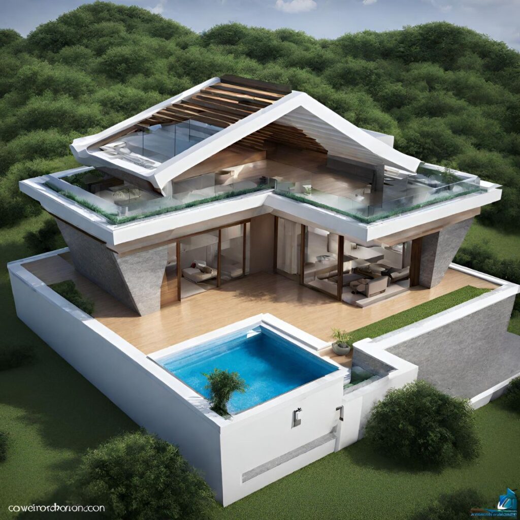 villa roof design