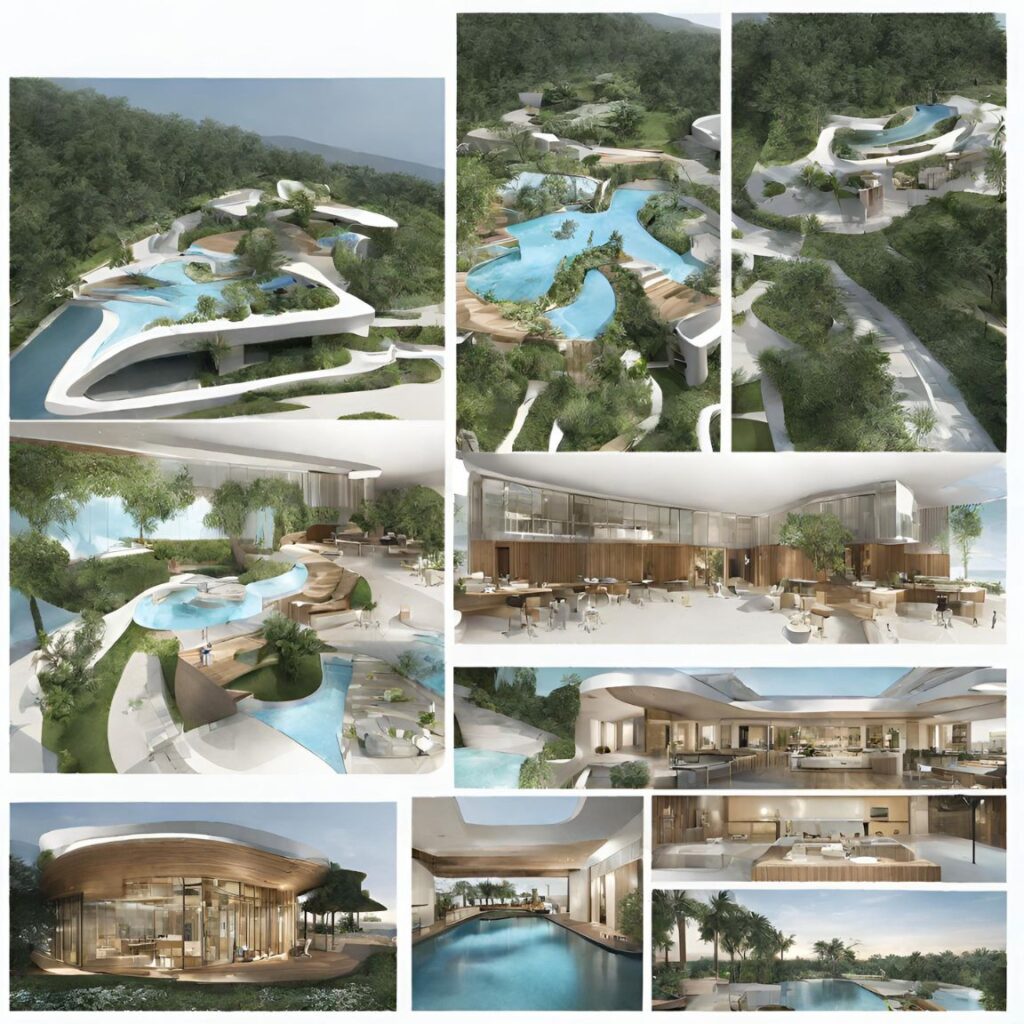 Resort design plan