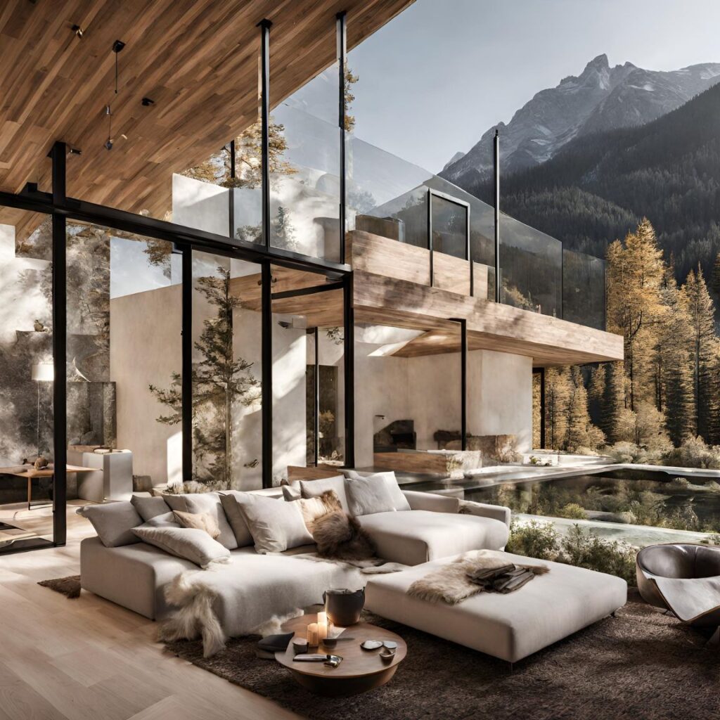 mountain villa design
