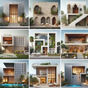 The best ideas for villa facade design