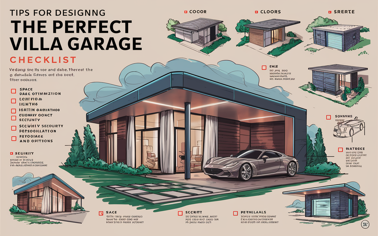 Tips for Designing Your Villa Garage